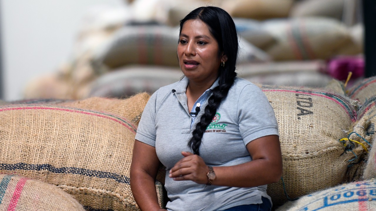 Franklin Dagua, representante legal, y Nini Johana Ipia Camachín, socia y técnica en cultivos agrícolas