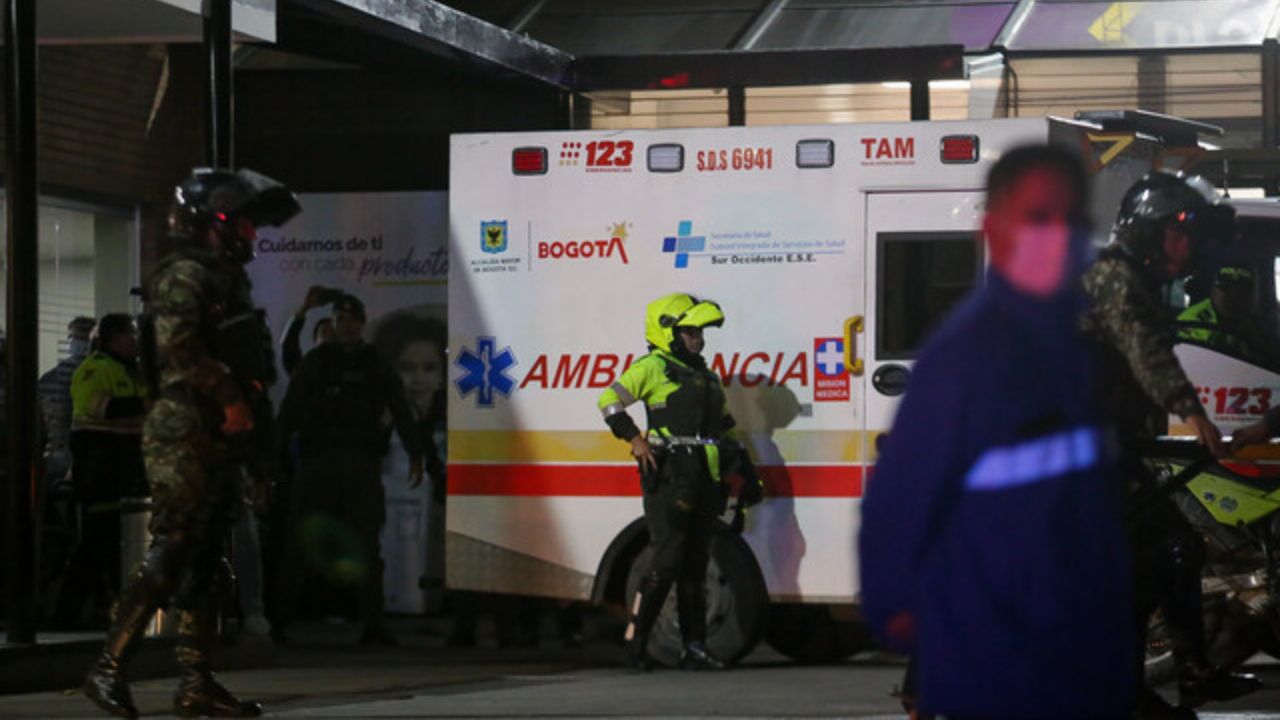 Ambulancia Miguel Uribe