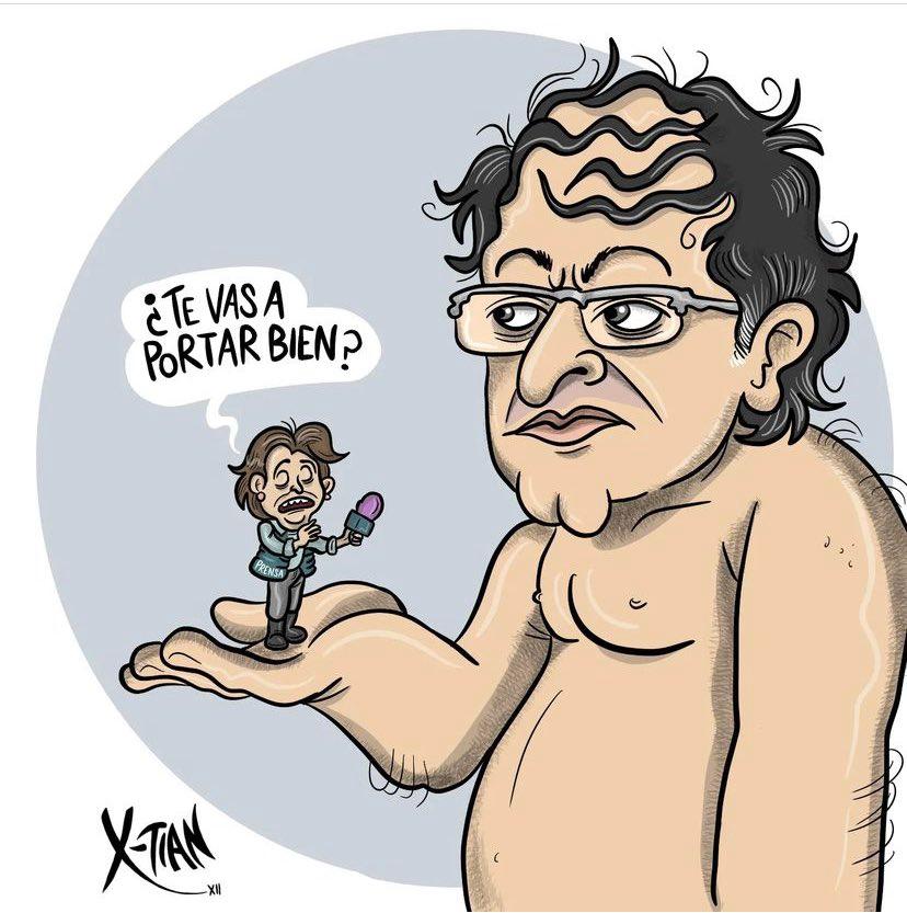 Caricatura de Xtian