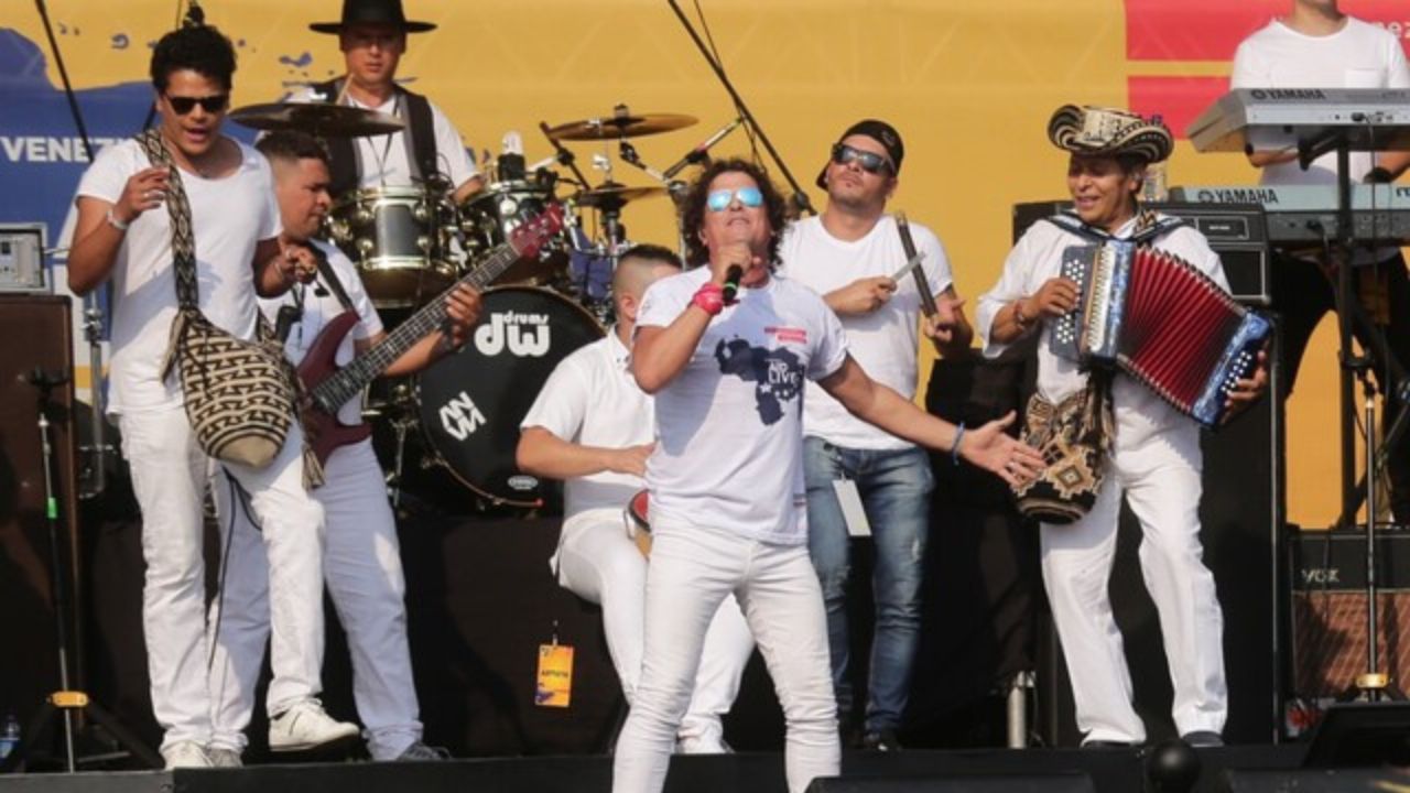 Carlos Vivec concierto por Venezuela
