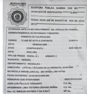 Escrituras