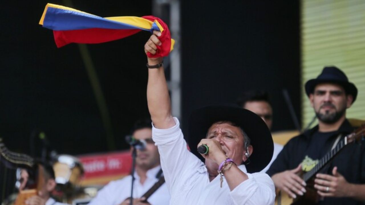 Cholo Valderrama en Venezuela