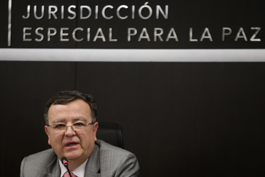 Alejandro Ramelli, presidente de la JEP
