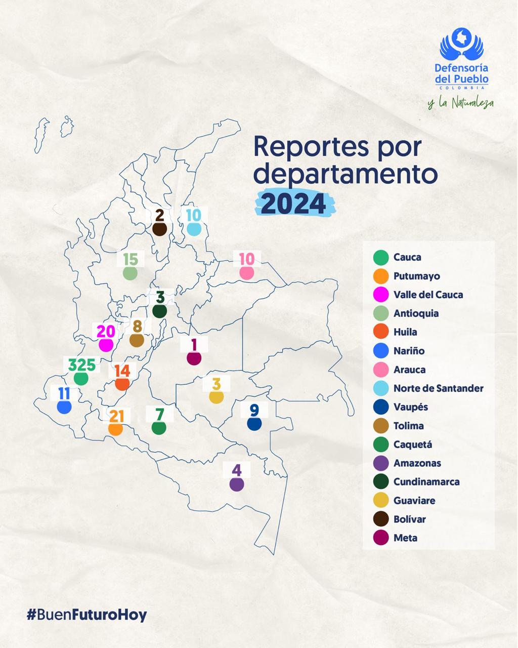 mapa defensoria