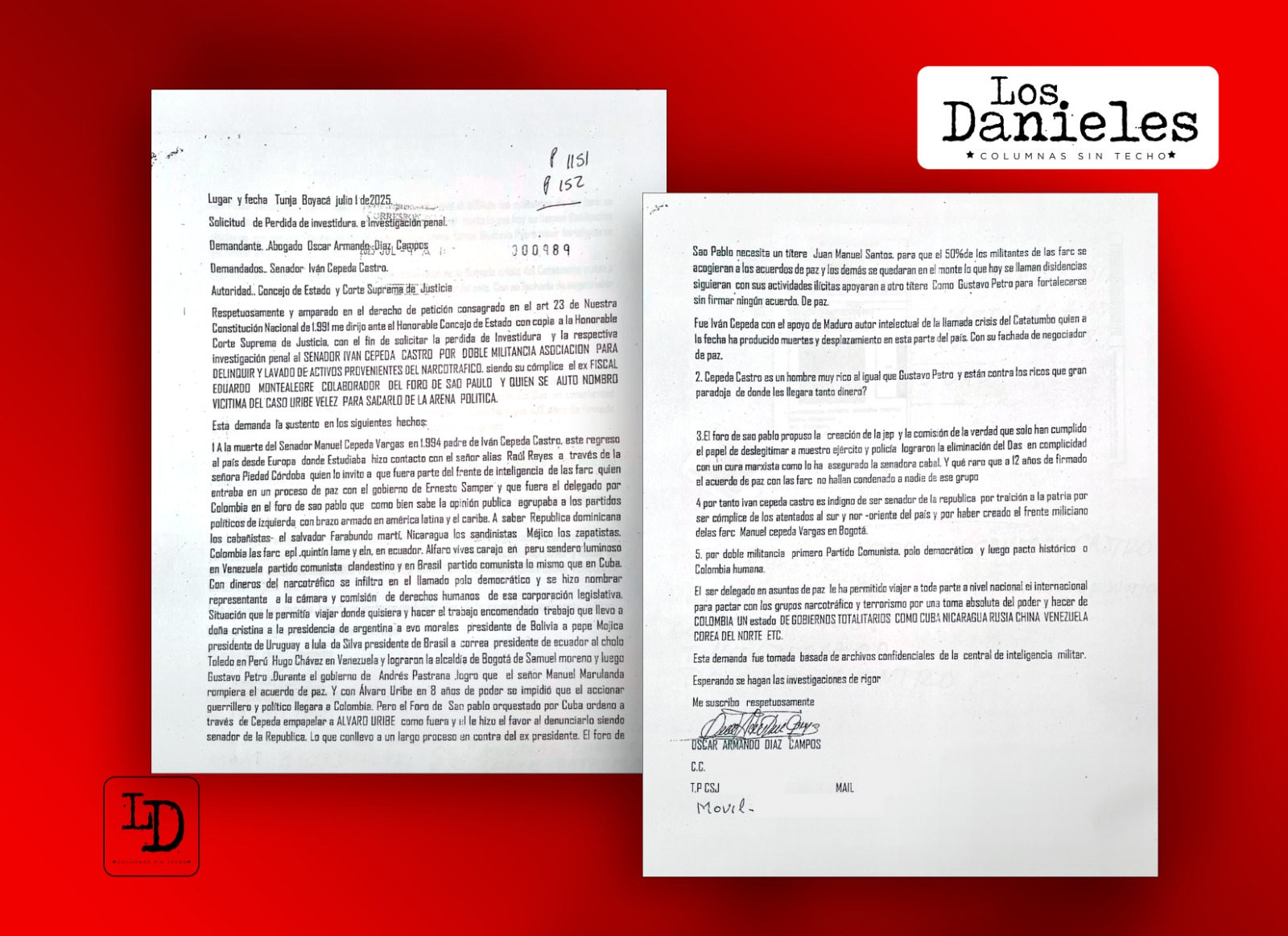 Imagen columna Daniel Coronell