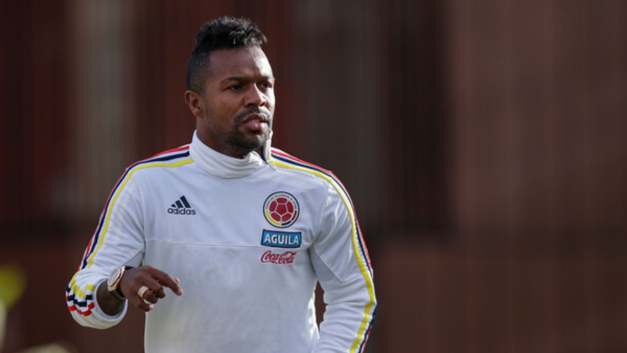 Dórlan Pabón, futbolista de la selección Colombia