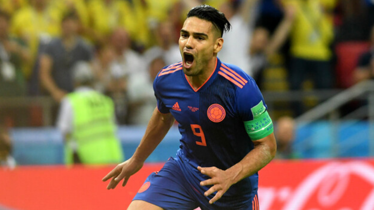 Falcao García anotó ante Polonia su primer gol en Mundiales