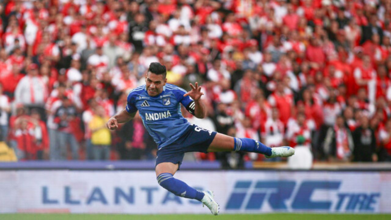 Falcao gol a Santa Fe