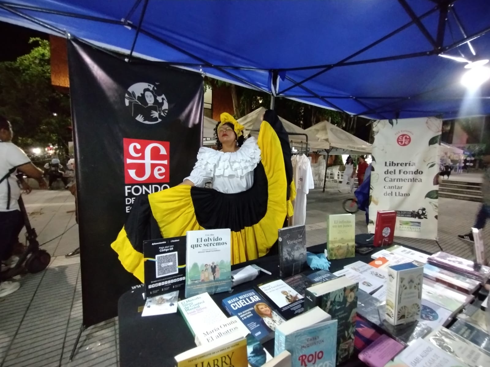 Fondo de Cultura Económica Colombia (FCE) presente en la Feria Internacional del Libro de Arauca. Foto: FCE