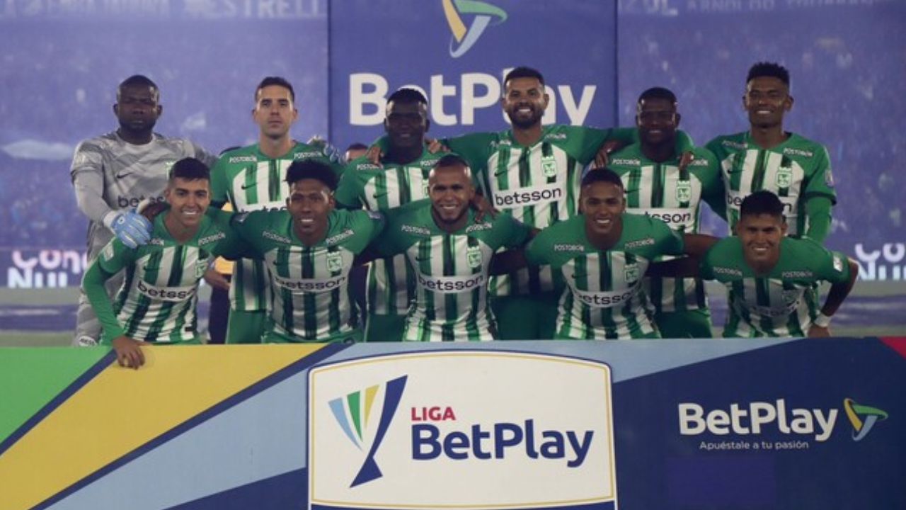 Formación titular de Atlético Nacional