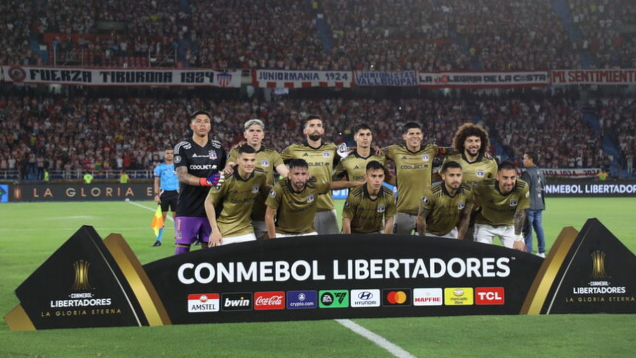 Formación titular de Colo Colo por Copa Libertadores 2024