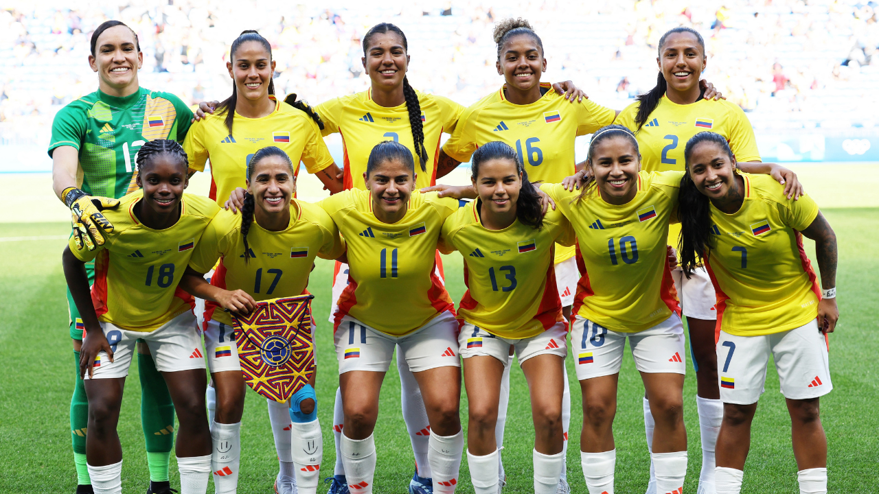 Formación titular de Colombia en los Juegos Olímpicos de París 2024