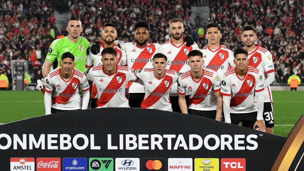 Formación titular de River Plate por Copa Libertadores