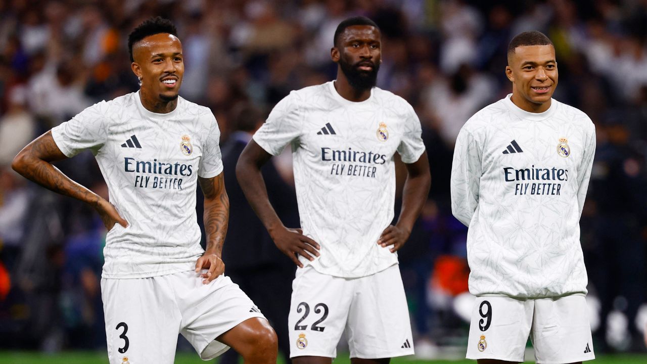Formación titular del Real Madrid
