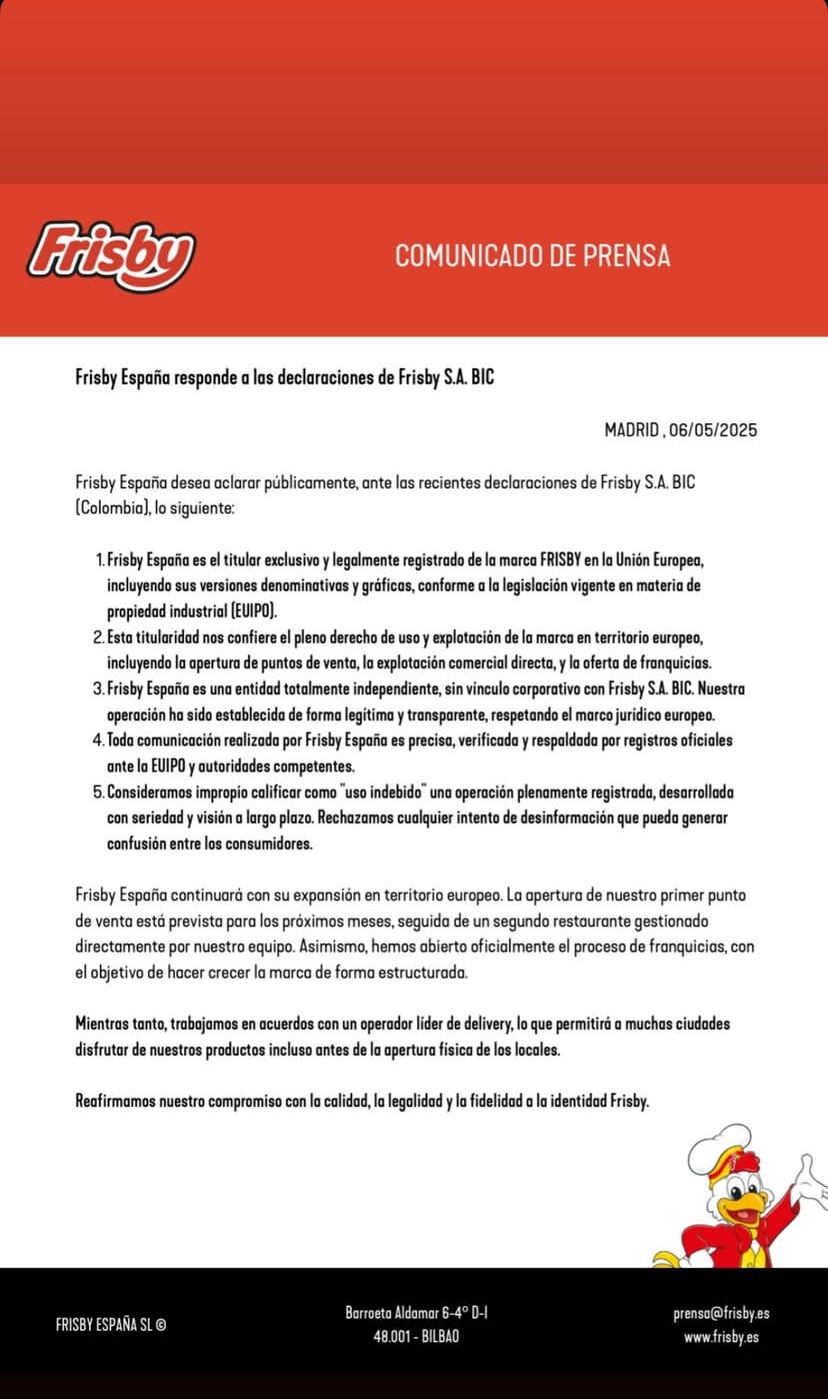Frisby España