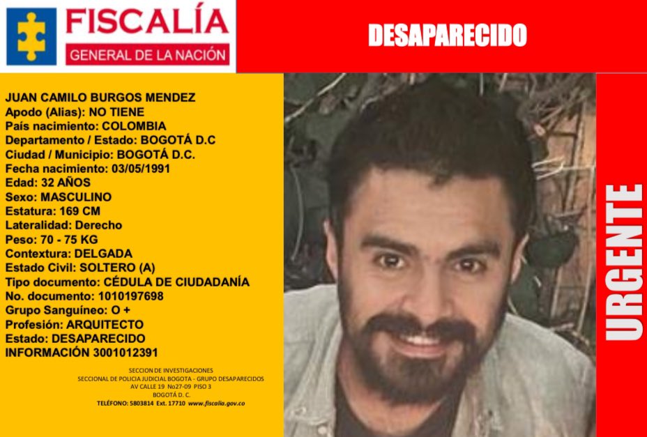 foto del arquitecto desaparecido información