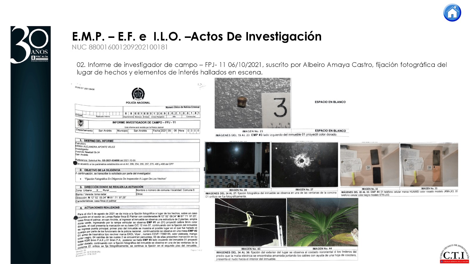 Pruebas caso Gnecco 2