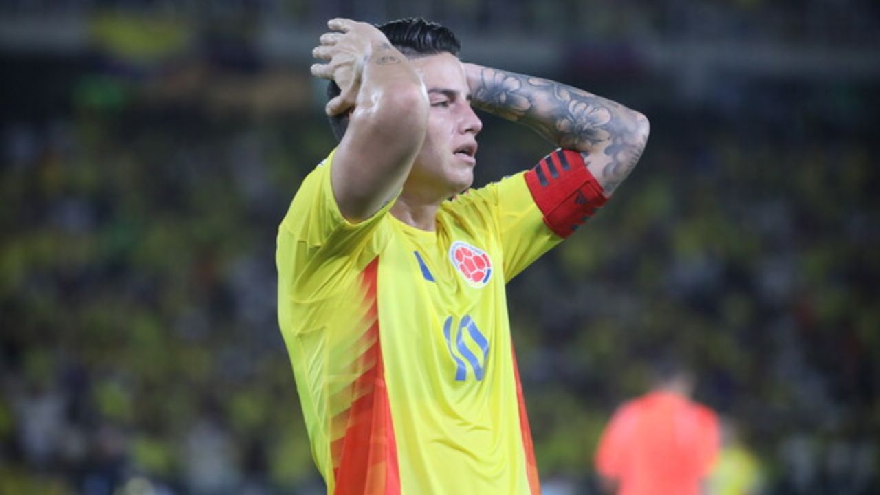 James en la Selección Colombia