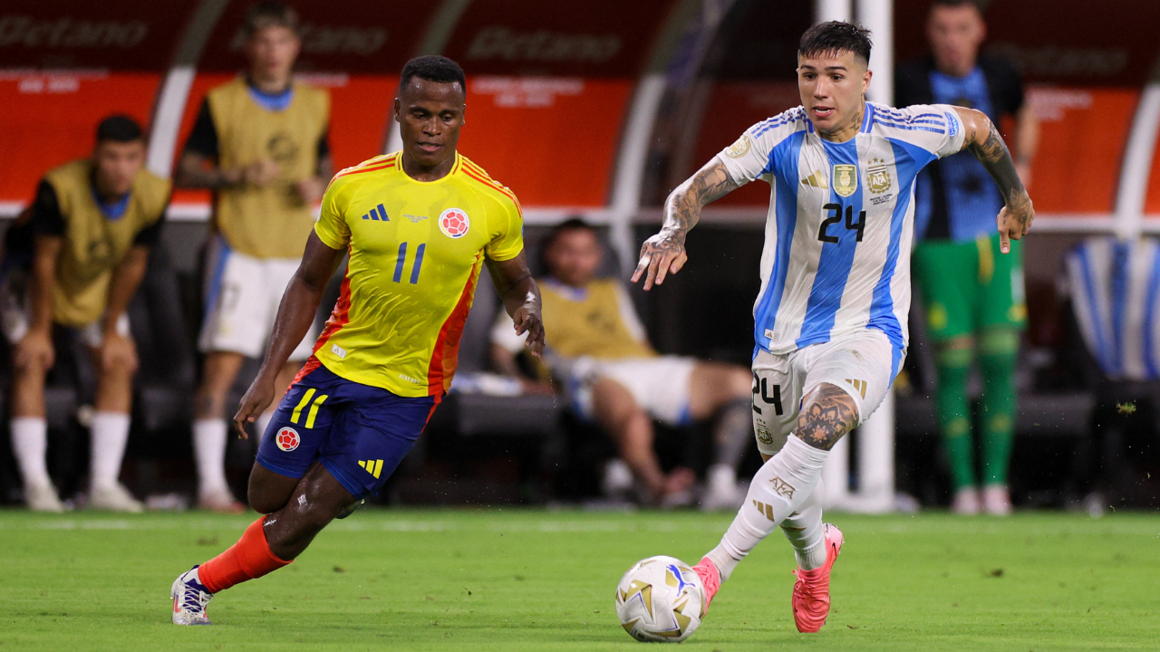 Jhon Arias, futbolista de la selección Colombia