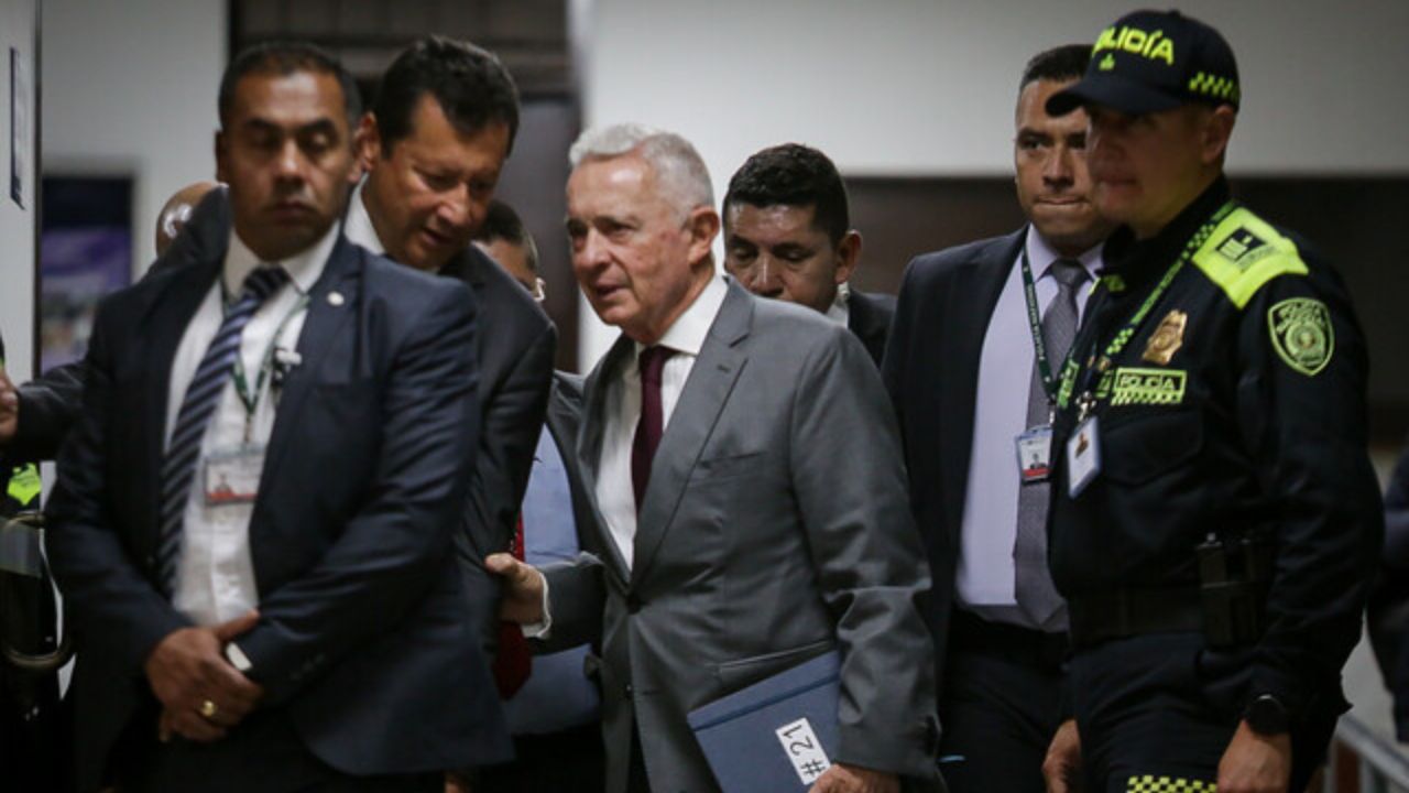juicio contra el expresidente Álvaro Uribe Vélez
