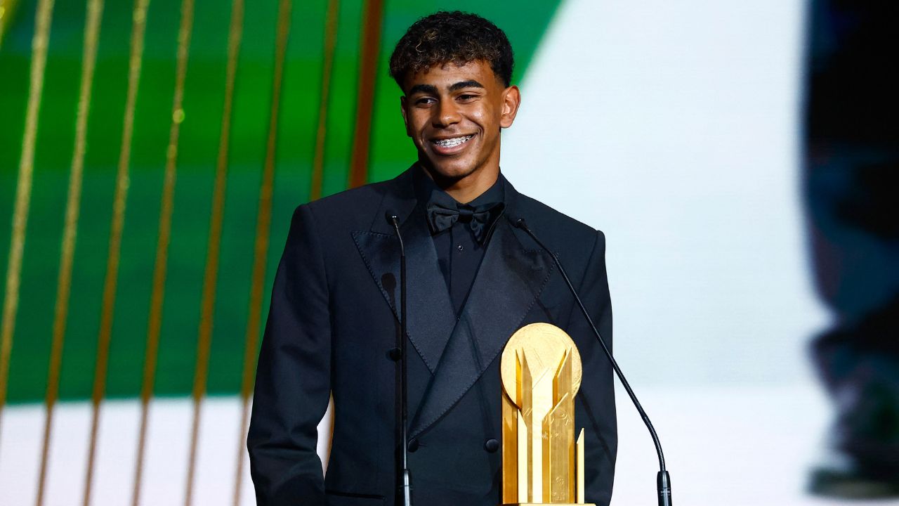 Lamine Yamal, mejor futbolista joven del mundo