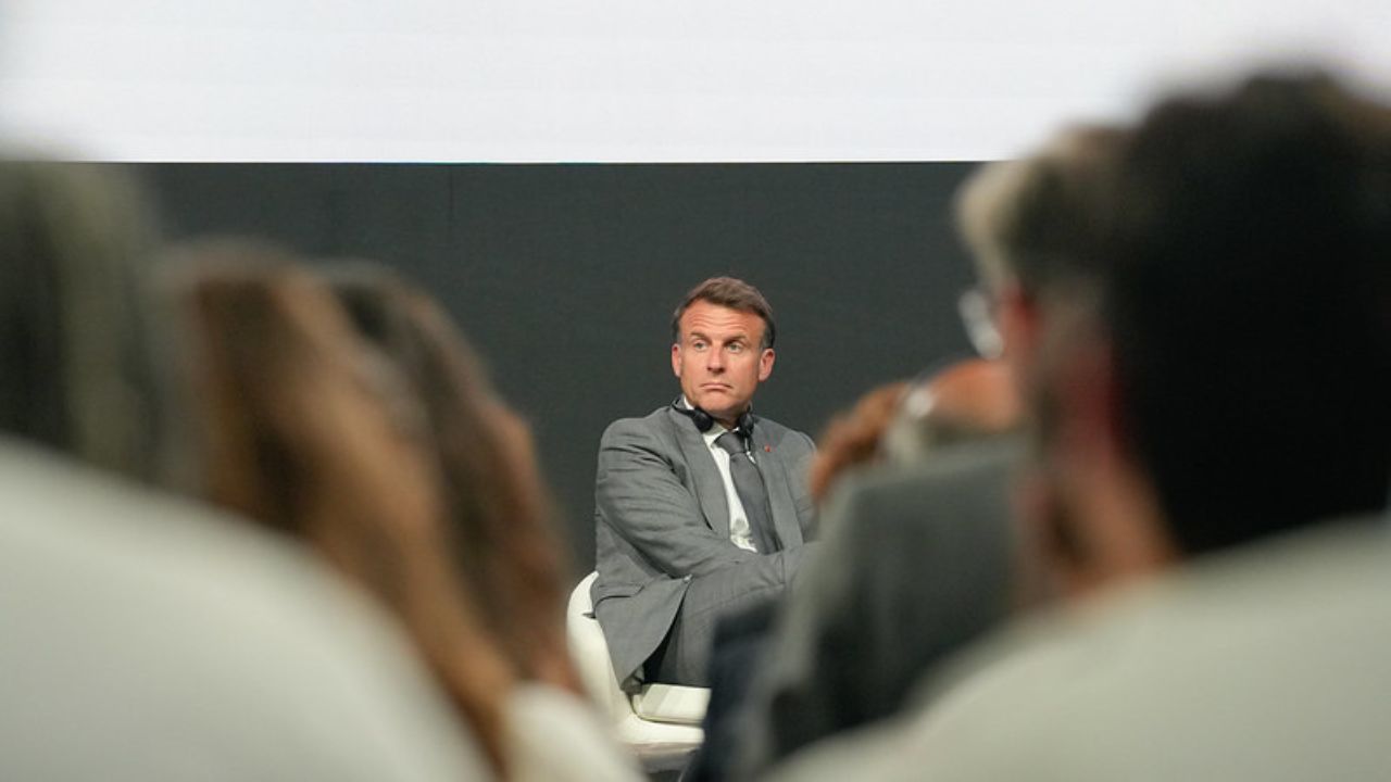 Macron en Sevilla