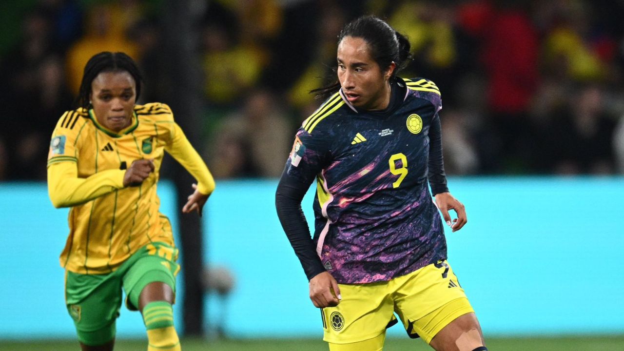 Mayra Ramírez partido contra Jamaica
