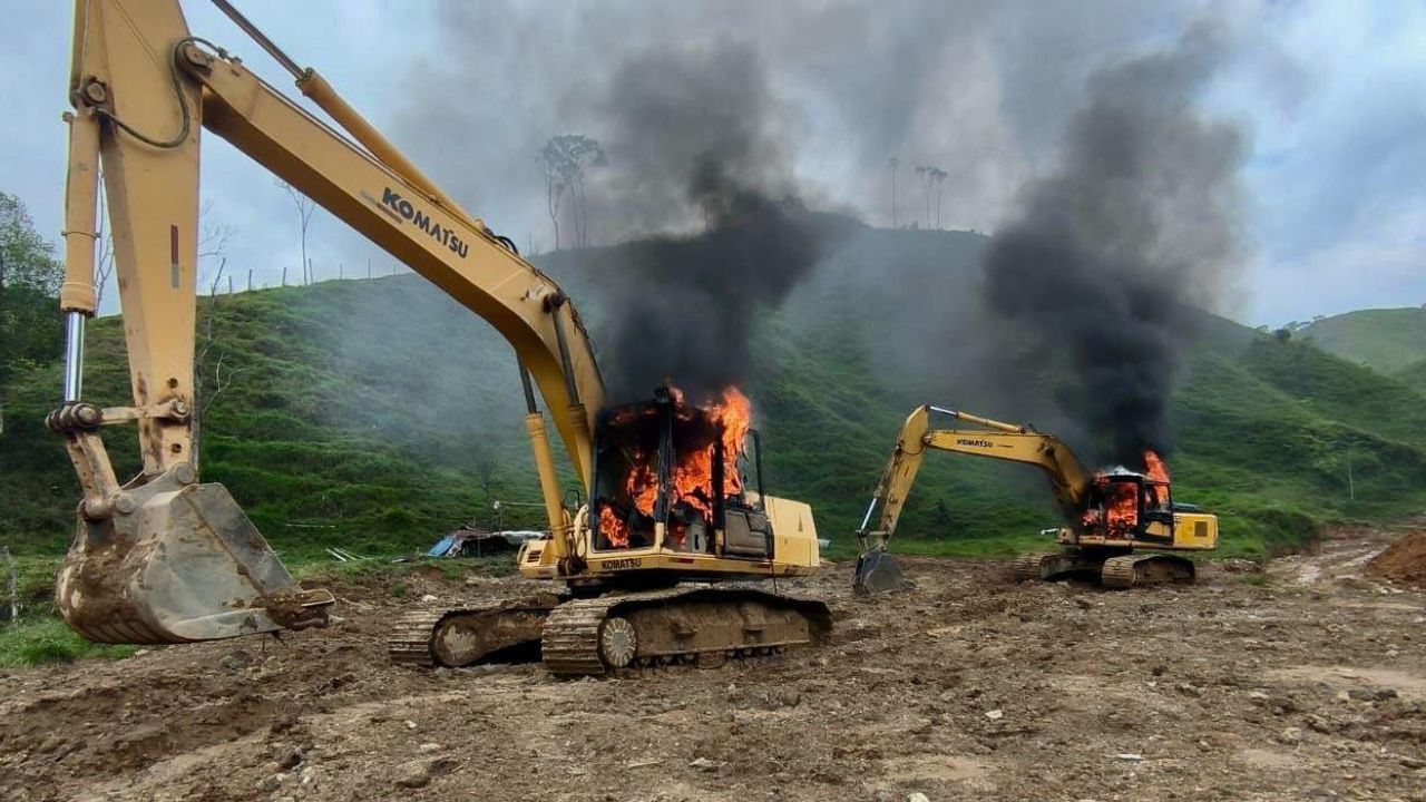 Mineria ilegal en Colombia