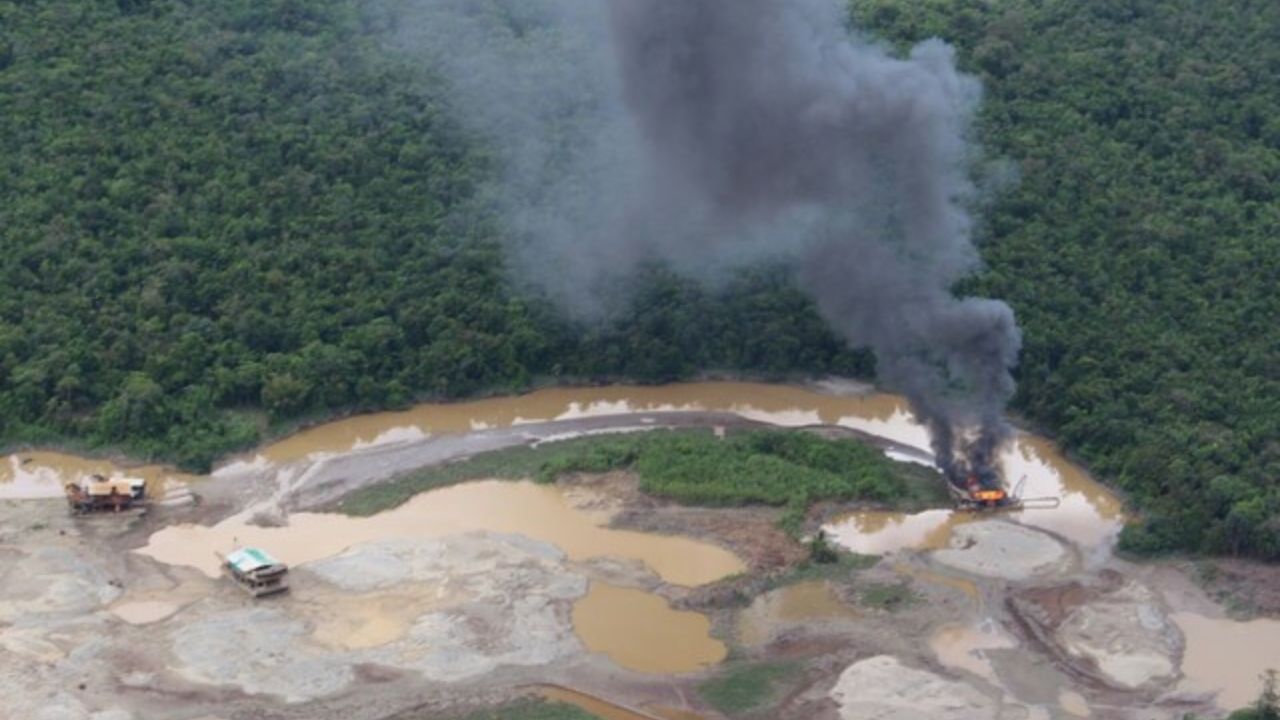 Minería ilegal en los territorios