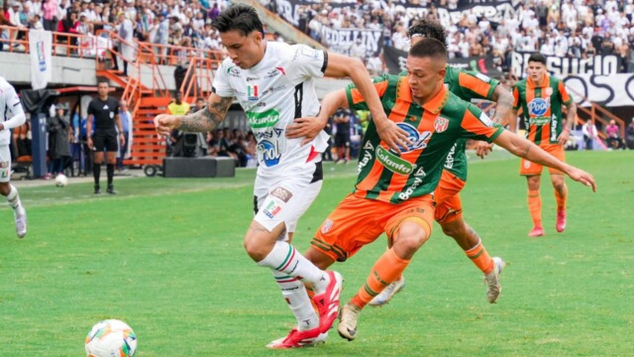 Once Caldas contra Envigado