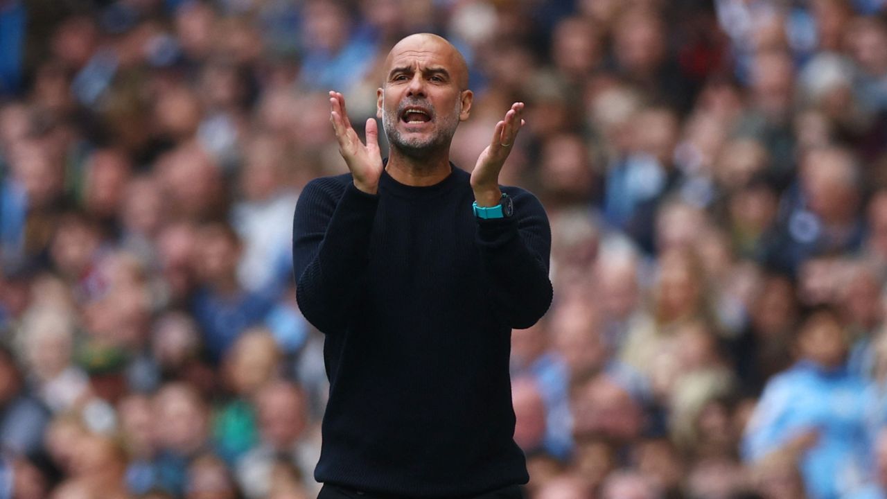 Pep Guardiola, entrenador dle Manchester City