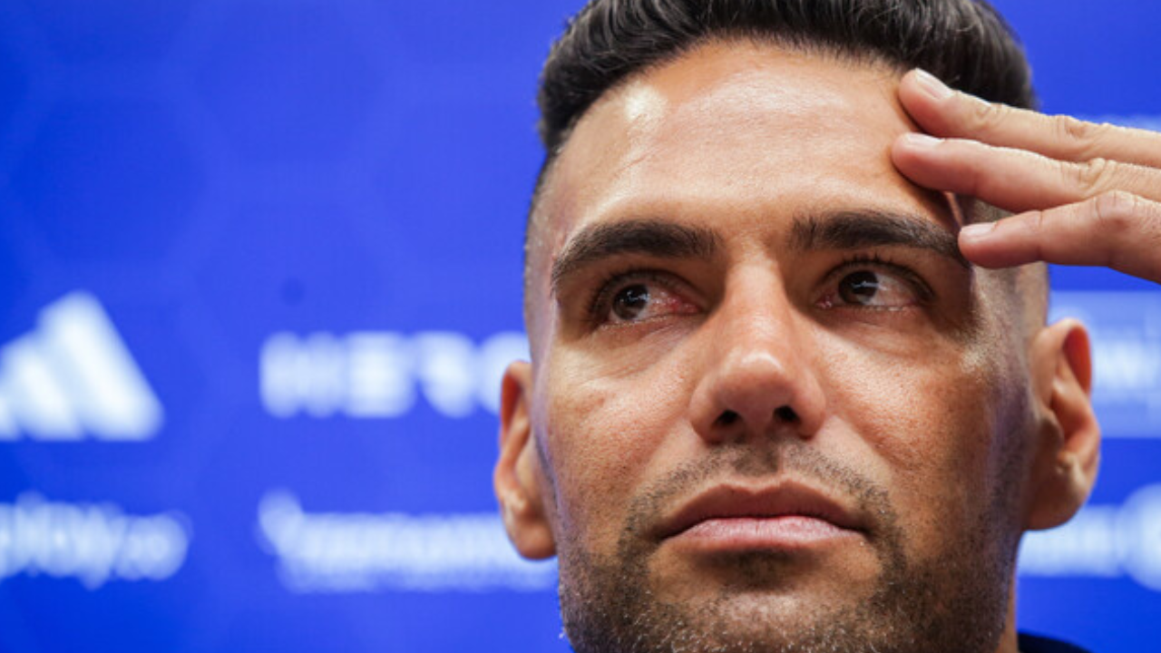 Presentación de Falcao en Millonarios
