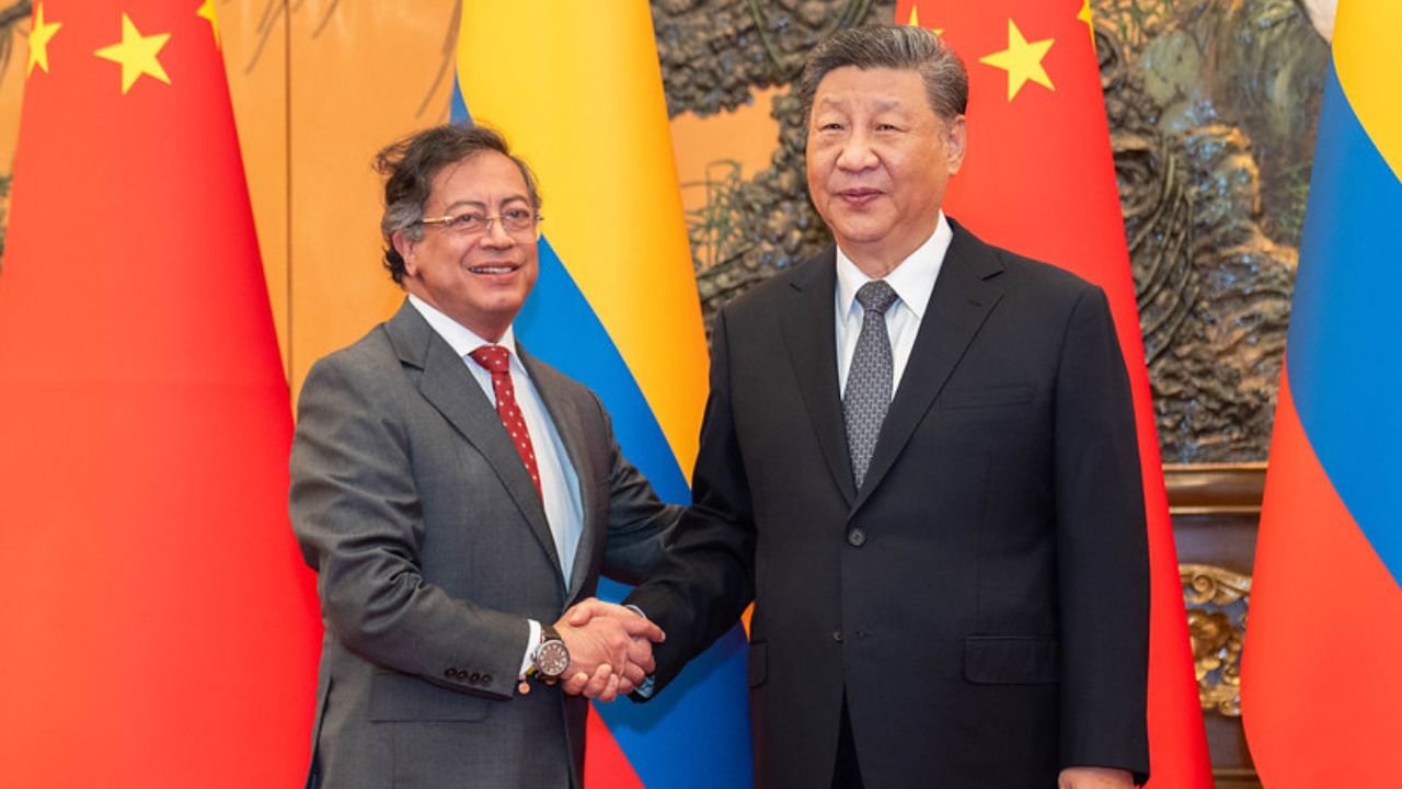 Presidente Petro sobre renunión con presidente chino