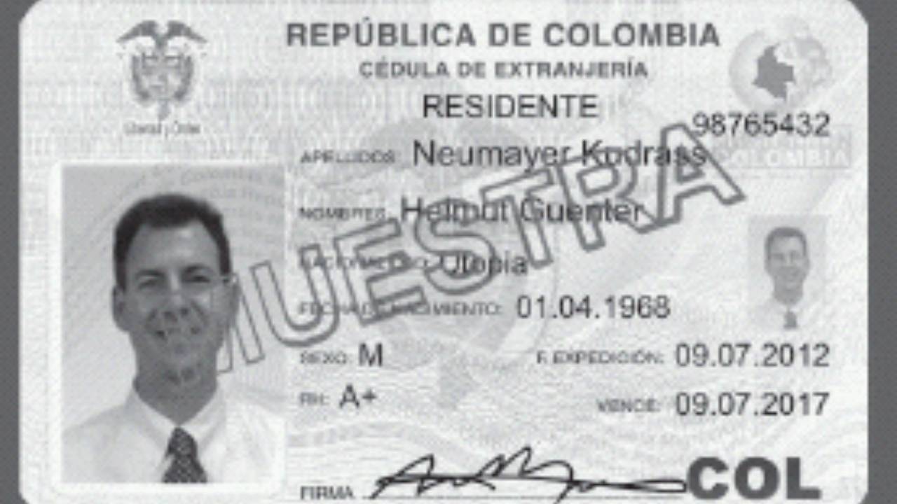 Cédulas de extranjería