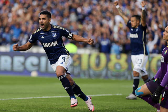 Radamel Falcao García, futbolista de Millonarios F.C.