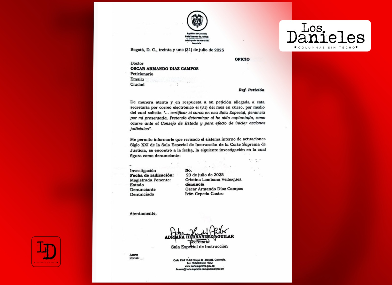 Imagen columna Daniel Coronell