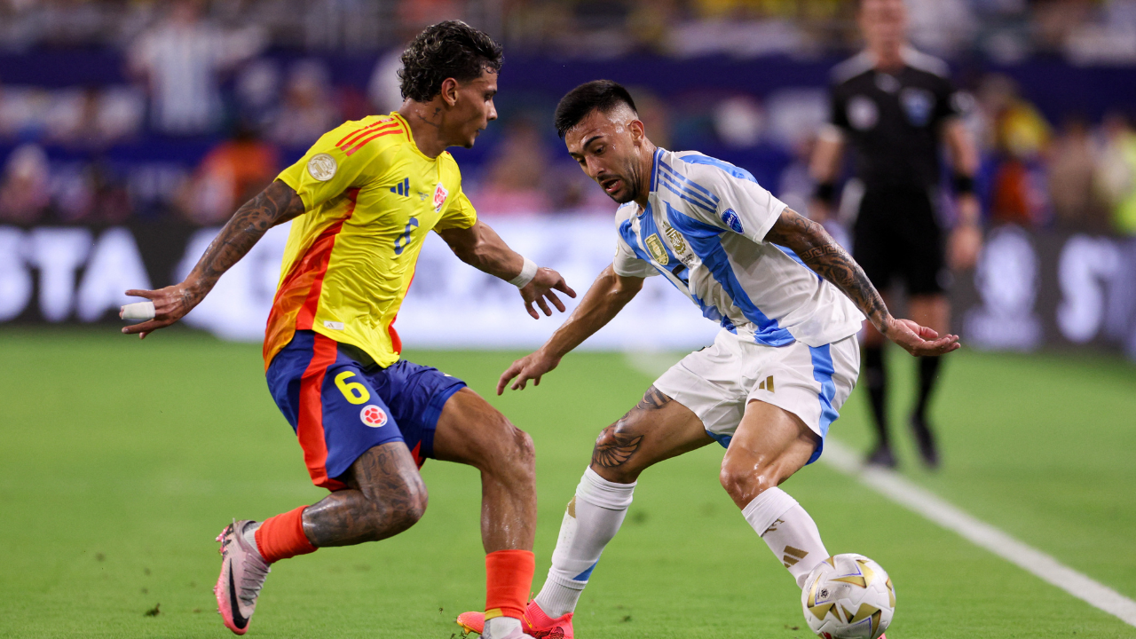Richard Ríos, futbolista de la selección Colombia