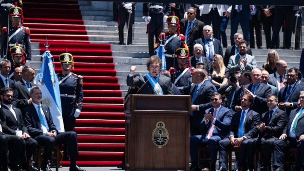 Toma de posesión de Javier Milei