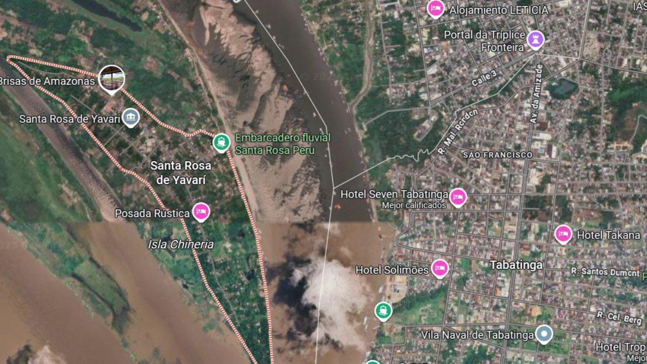 Ubicación Isla Santa Rosa