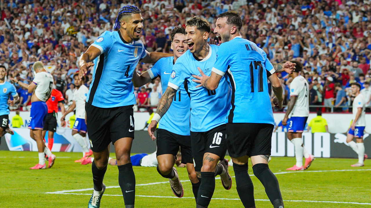 Uruguay le ganó a Estados Unidos y la eliminó de la Copa América 2024