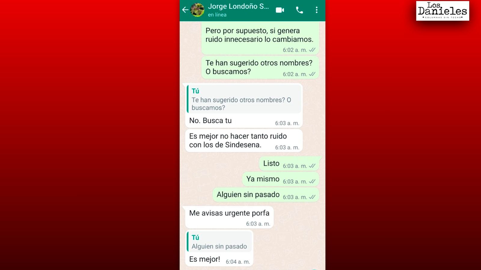 Imagen columna Daniel Coronell