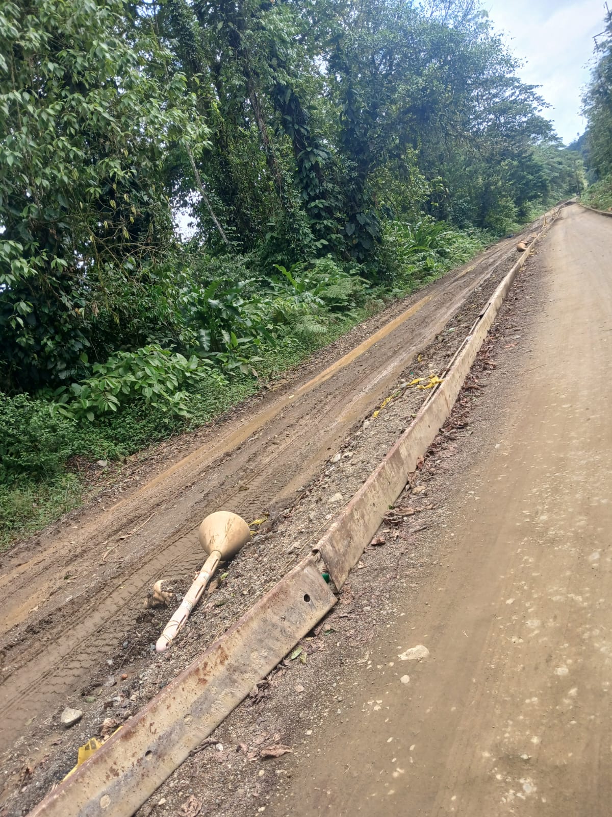 Tramo de la obra