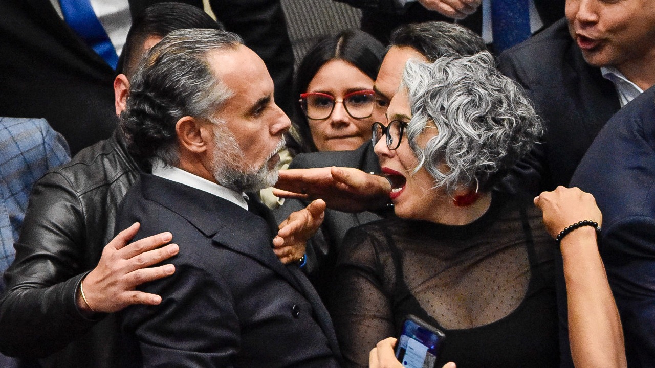 Armando Benedetti y María José Pizarro