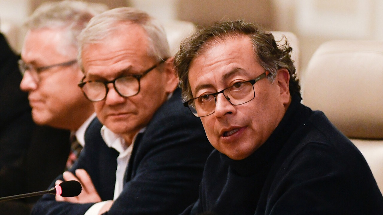 Gustavo Petro y Carlos Ramón González