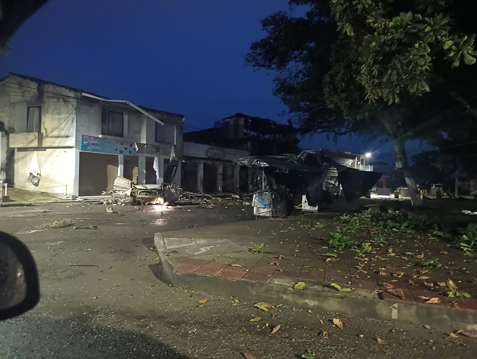 Corinto explosión