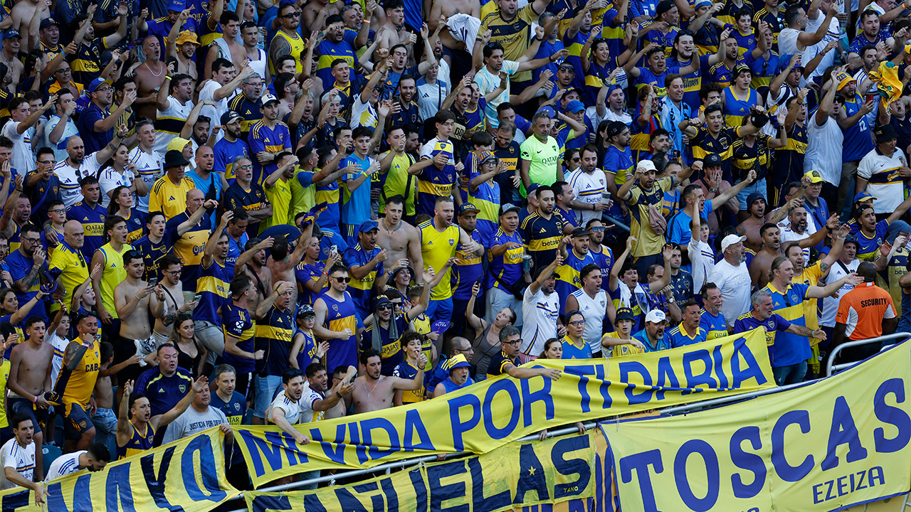 La hinchada de Boca, una de las más grandes y respetadas en el Mundo, y su presencia en el Mundial de Clubes.
