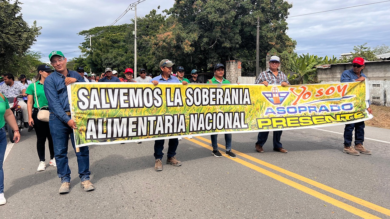 Protestas de arroceros
