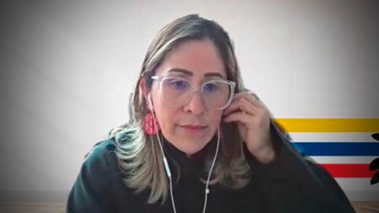Sandra Heredia, jueza.