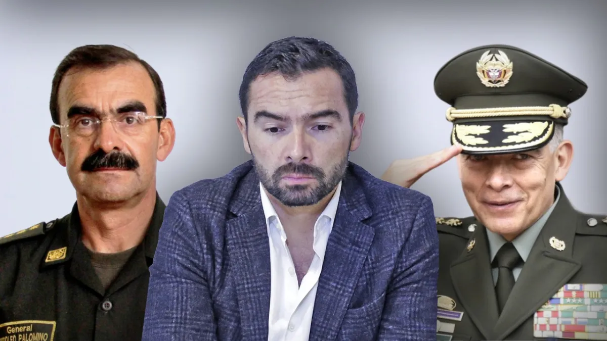 Andrés Villamizar y los generales Rodolfo Palomino y Óscar Atehortúa, salpicados en el carrusel de contratos de carros blindados