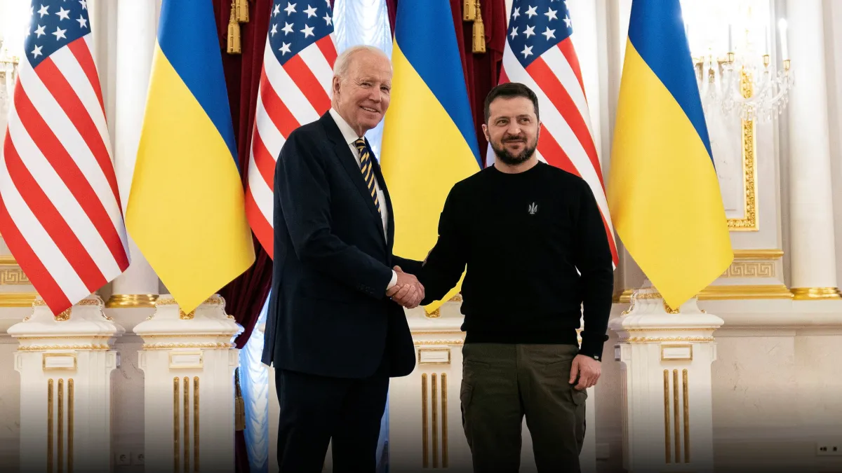 Joe Biden anunció envío de armas a Ucrania en visita sorpresa a Kiev